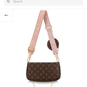 Louis Vuitton Multi Pochette JUST THE STRAP